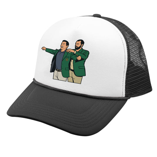 Green Jacket Trucker Hat